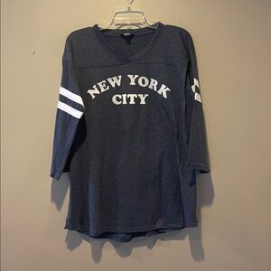 MV Sport Charcoal New York City Tee